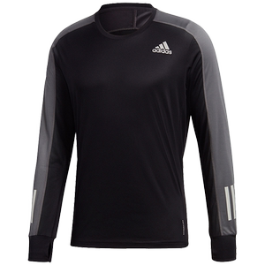 
Adidas/Adidas official genuine men's sweat-absorbing reflective running sports long-sleeved T-shirt FS9812