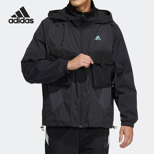 Adidas/Adidas Official Authentic ST ENGY WVJKT Men's Hooded Jacket HR4443