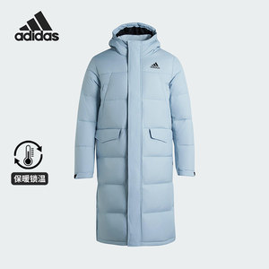
Adidas/Adidas genuine V L DOWN PARKA men's long warm down jacket KF6747