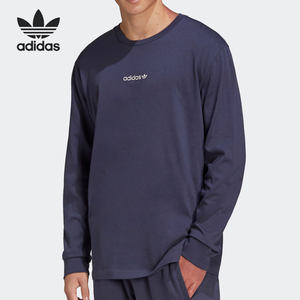 
Adidas/Adidas official genuine Clover spring new men's sports long-sleeved T-shirt HN0390