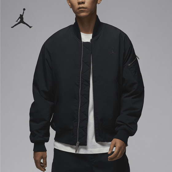 
Nike/Nike official genuine JORDAN men's loose sports warm loose cotton jacket FV7268-010
