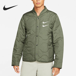 
Nike/Nike official genuine new men's double hook embroidered warm sports and casual cotton jacket DM1247-380