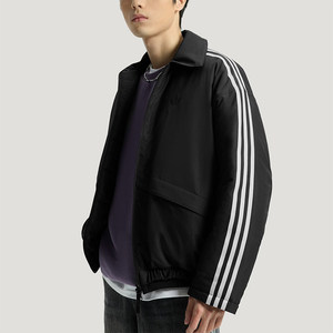 
Adidas/Adidas genuine clover men's lapel classic warm loose classic cotton clothing KS5336