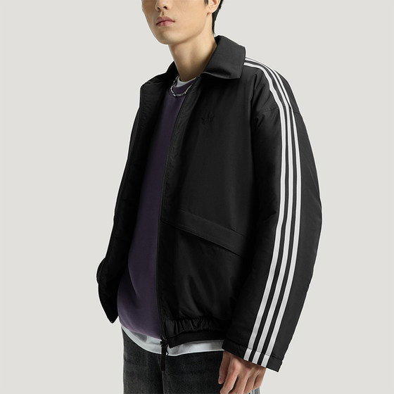
Adidas/Adidas genuine clover men's lapel classic warm loose classic cotton clothing KS5336