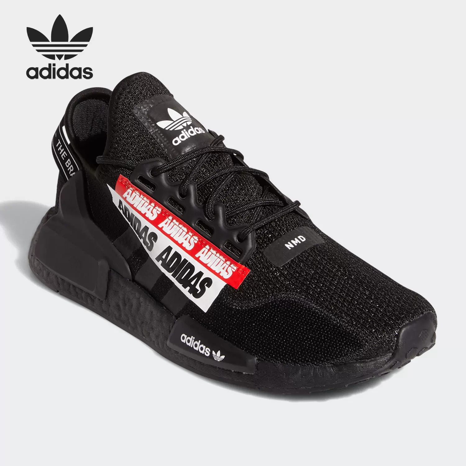 Adidas/阿迪达斯官方正品三叶草NMD_R1.V2 男女休闲运动鞋H01589-Taobao