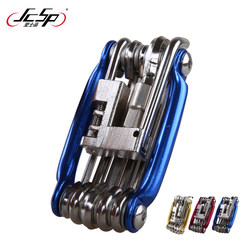 High-Quality 11-in-1 Multifunctional Combination Mountain Bike Repair Tool T25 Disc Brake Wrench Chain Tool