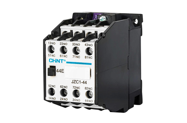 Relais Contacteur JZC1-44 - 3 Phases, 3 Pôles - 4NO + 4NC - Bobine 220-264V AC - Pour Installations Industrielles