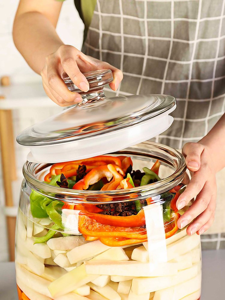 発酵ガラス瓶 キムチ 等、韓国・中国の伝統的な貯蔵ガラス瓶 発酵ガラス瓶 キムチ 等、韓国・中国の伝統的な貯蔵ガラス瓶