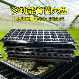 
Seedling Pan Pot Skin Pan Seedling Box Seedling Pot Vegetable Seedling Pot Plastic Seedling Tool Watermelon Seedling Pan Chili Seedling
