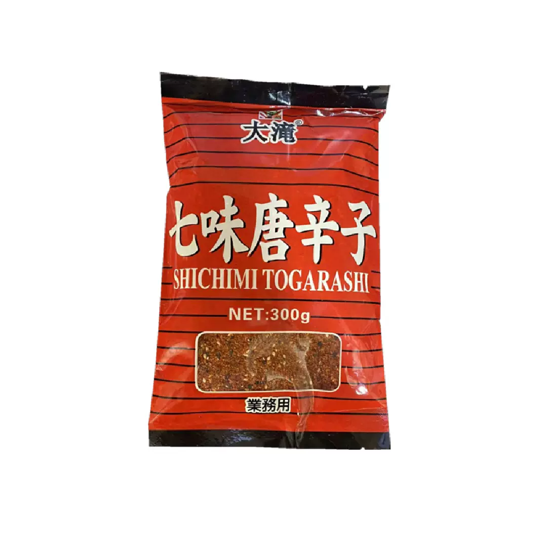 大滝七味唐辛子日本料理辣椒粉七味粉唐七味盐300g 多省包