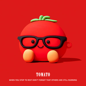 
Suitable for Huawei freeclip protective cover freebuds7i headphone shell 6i/5i Bluetooth freebudsse2/se3 ear clip freebudspro4/pro3/4e/arc creative tomato