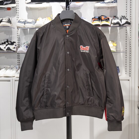 Li Ning Rijin Doujin Cotton Jacket Men's 2025 Spring New Style Anti-Wu BADFIVE Loose Jacket AJMV067
