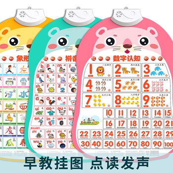 Baby early education audio wall chart sound toy
