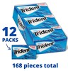 American original trident/trident xylitol sugar-free chewing gum original mint a box of 12/15 packs new
