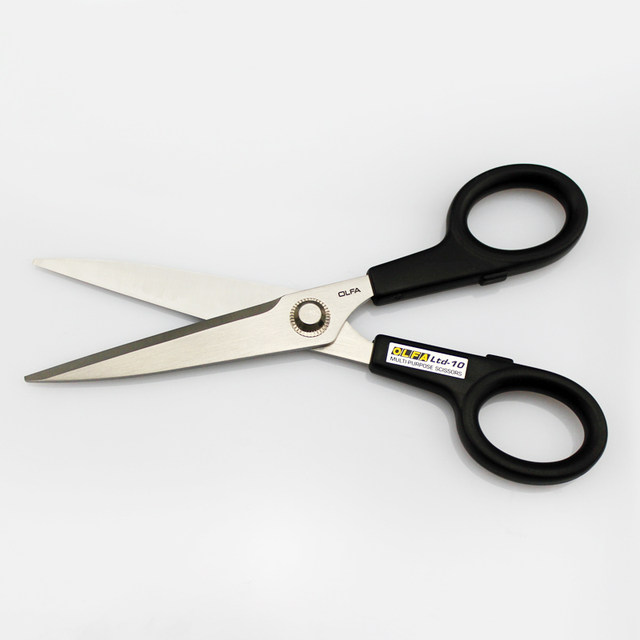 OLFA LTD-10 scissors imported from Japan, limited edition series, stainless steel extended scissors