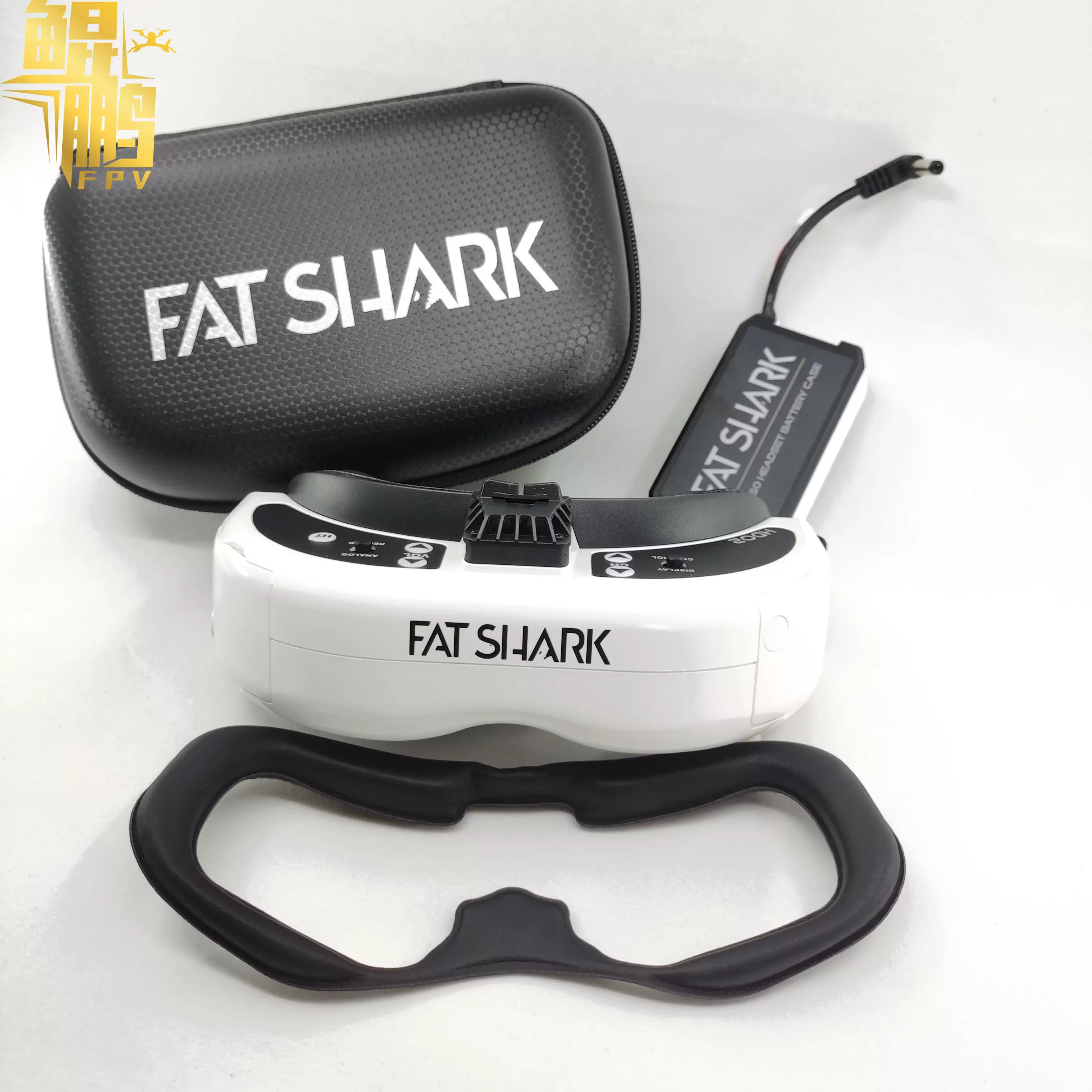 现货肥鲨HDO2 fatshark FPV 模拟系统双接收Rapidfire 5.8G-Taobao