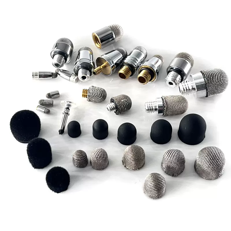 触控笔替换头圆盘植绒导电硅胶头导电纤维布伸缩教鞭替换笔头