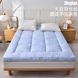Zenith Cloud Peak New Thickened 3D Soybean Feather Velvet Hotel Student Mattress Sleeping Mat Simple Design