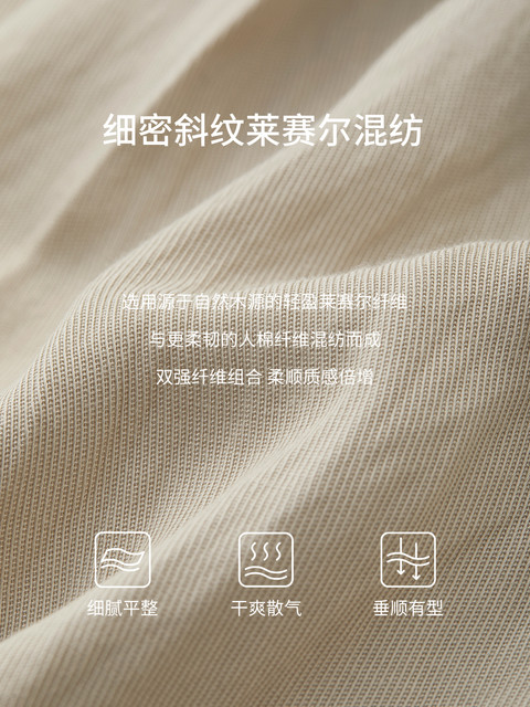 orange desire loose double pleated straight legs floor-moving casual pants 2025 summer pants light
