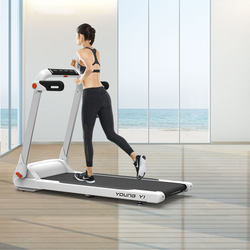 Huixiang Treadmill for Home Use, Noise-Reducing, Small, Foldable, Fitness, Indoor, Multifunctional, Weight Loss, Household Electric Y1
