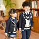 Class service boys and girls children's children's clothing autumn and winter Korean version of kindergarten service elementary school student suit school uniform set
