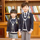 Class service boys and girls children's children's clothing autumn and winter Korean version of kindergarten service elementary school student suit school uniform set

