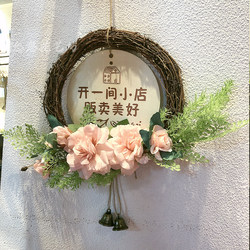 Creative Restaurant Wall Hangings, Background Wall Decorations, Clothing Store, Bedroom, Living Room, Entrance Wall Coverings, Welcome Wreaths