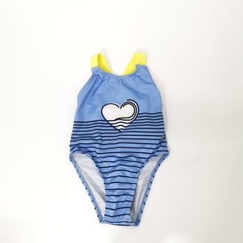 Boys and girls baby sun protection swimsuit French fashionable comfortable lightweight swimsuit swimsuit cute triangle one-piece swimsuit
