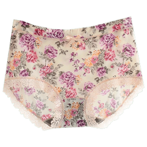 Cai Tian pregnant women underwear low waist pure color cotton crotch ultra -soft pregnancy period flat trousers fashionless quality shorts
