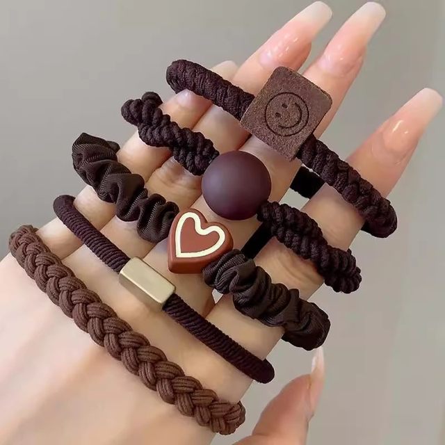 Women's new rubber band tie hair simple temperament rubber band durable headdress mother hair ring hair rope promotion