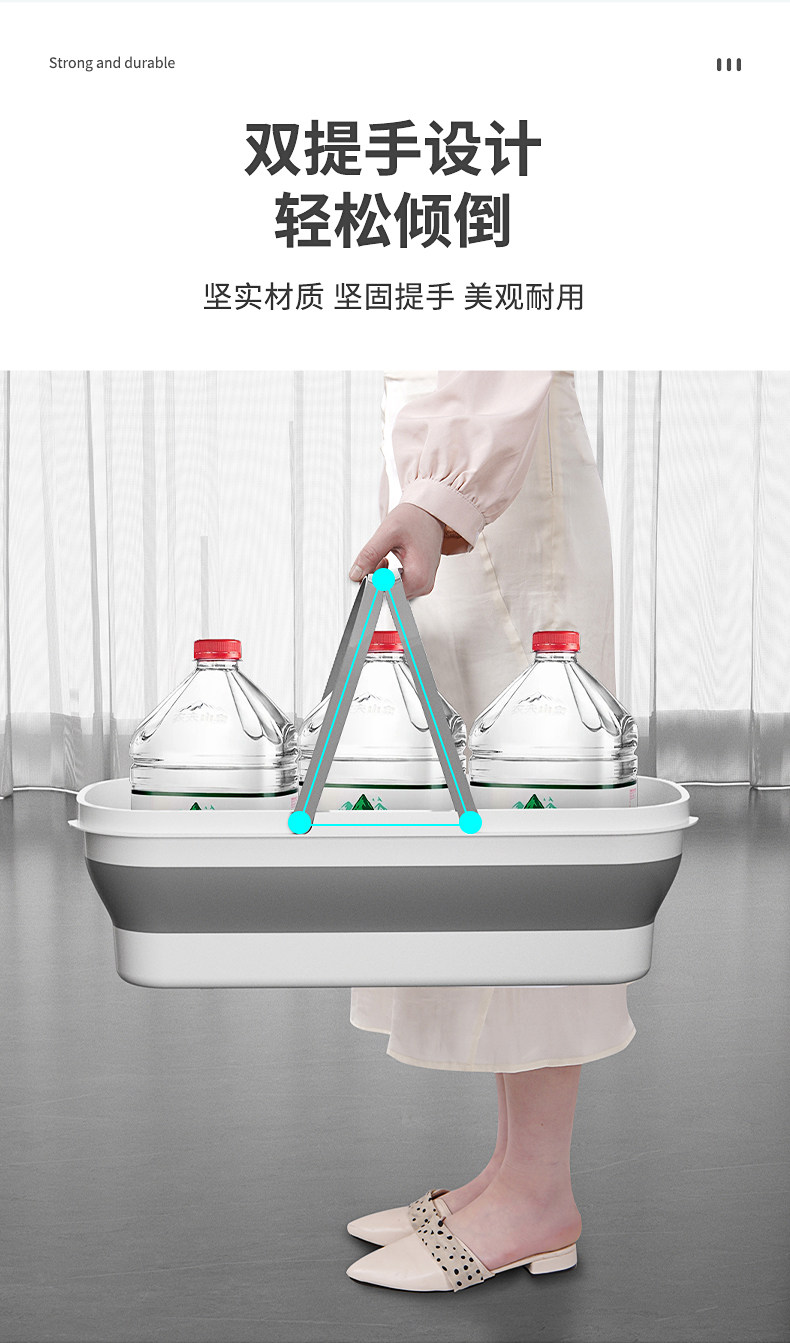 Deteregenti Professionali Accessori Carrello Professionale Pulizie Con Un Secchio Da 25 Litri - Foto 2