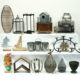 Large collection of unique products - foreign trade zakka home accessories antique old iron wood gardening garden groceries ornaments