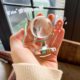 Creative crystal glazed globe ornaments for girls, small gifts for students and couples, mini cute desktop glass balls