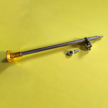 Homemade adult competitive kart direction pole seat accessories