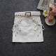 Denim short skirt for women in spring and autumn new fashionable high-waisted skirt with hips and small lace-up white short skirt for belt
