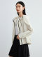 Disenis 2025 spring new outdoor casual temperament top commuter loose long sleeve hooded short jacket for women