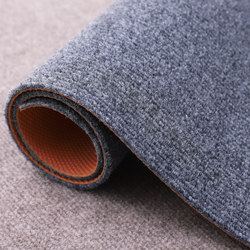 Gray Carpet Is Stain-Resistant and Can Be Used in Rooms, Living Rooms, Bedrooms, Commercial Offices, Large Areas, and Is Fully Covered with Soundproofing Floor Mats