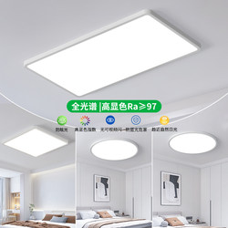 Full Spectrum Living Room Lamp, Modern and Simple, Eye-Protecting Led Hall Ceiling Lamp, Ultra-Thin Bedroom Main Lamp, Room Lamp 115Z