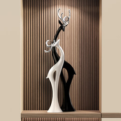 Beihanmei Light Luxury Living Room Sofa Next to the Tv Cabinet Large Floor-Standing Ornaments Entrance Decorations High-End Housewarming Gifts