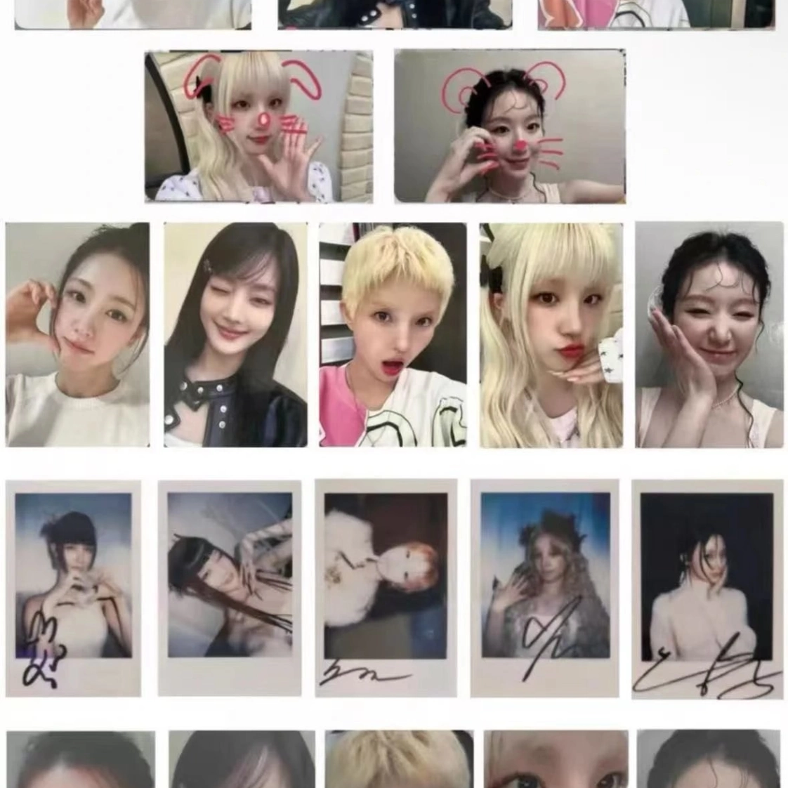 gidle小卡idle 迷你八ms5.0 ms幸运卡片特典makestar十五夜造型