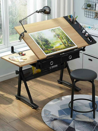 Пейзаж подъемной живопись, живопись, живопись, каллиграфия, живопись, живопись, живопись, живопись, изучение офисного компьютерного стола Workbench