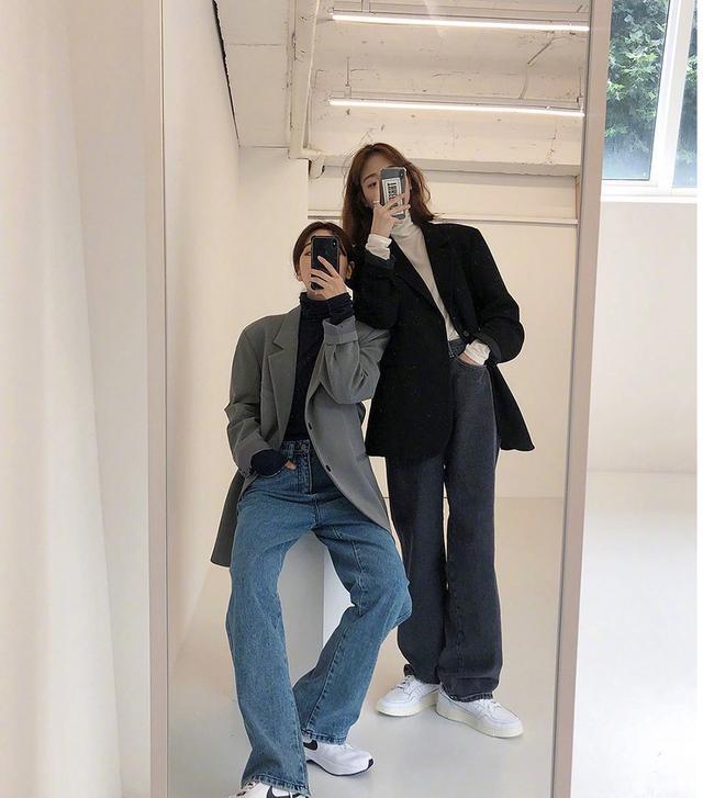 女人到了三、四十岁这样穿,简约干练时尚