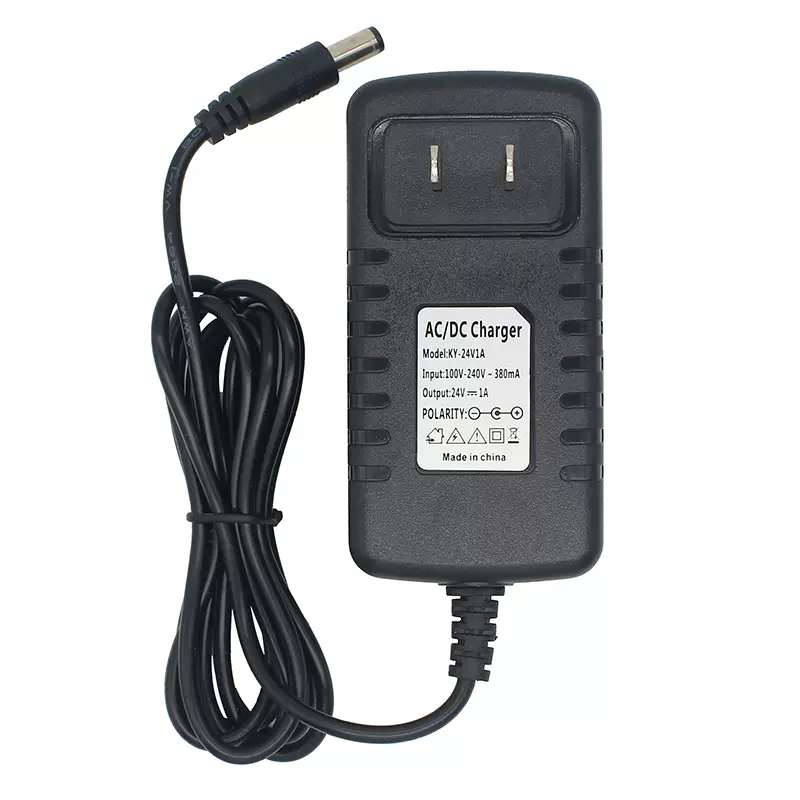 24v1000ma儿童电动童车电动滑板车充电器铅酸蓄电池电源适配器