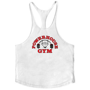 Fitness sports sweat vest men's simplicity without collar muscle T -shirts European and American trendless fitness, pure cotton sweat absorption bottoming shirt