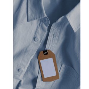 
100% cotton right shoulder light blue shirt layered long-sleeved loose top casual sun protection jacket for men and women couples