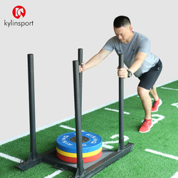 Fitness Snow Sled Weight-Bearing Explosive Power Training Gym Push Sled Running Weight-Bearing Resistance Sled Outdoor Energy Vehicle