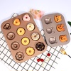 Cartoon 6/9/12 even mold cat claw donut muffin small cake cup diy oven mold baking tools and utensils