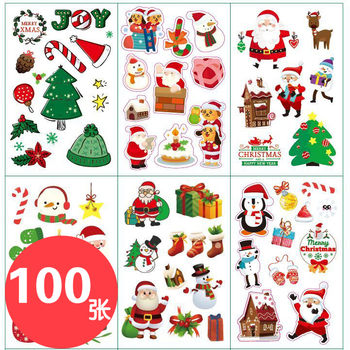 
Cartoon Anime Reward Santa Claus Sticker Gift