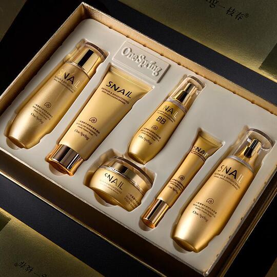 One Branch of Spring Golden Snail Liquid 6-Piece Gift Box