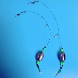 
Raft fishing line composition imported from the original silk bridge raft line group purely manual tied and quick lead-changing in winter fishing line group